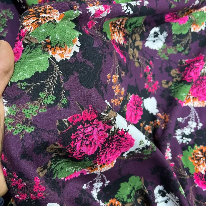 Yeni Sezon Tek En İthal Pamuk Viskon Kumaş (90 cm) (VSK01-54)