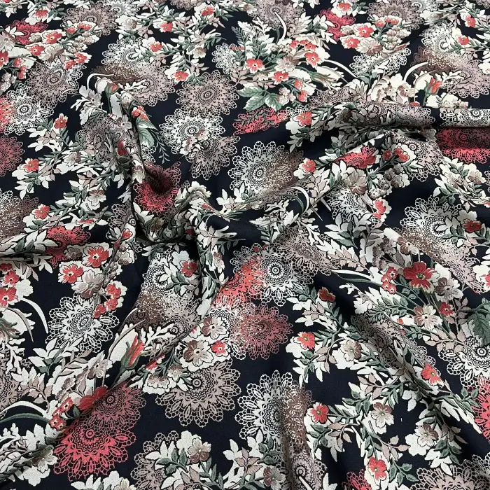 Yeni Sezon Tek En İthal Pamuk Viskon Kumaş (90 cm) (VSK01-64)