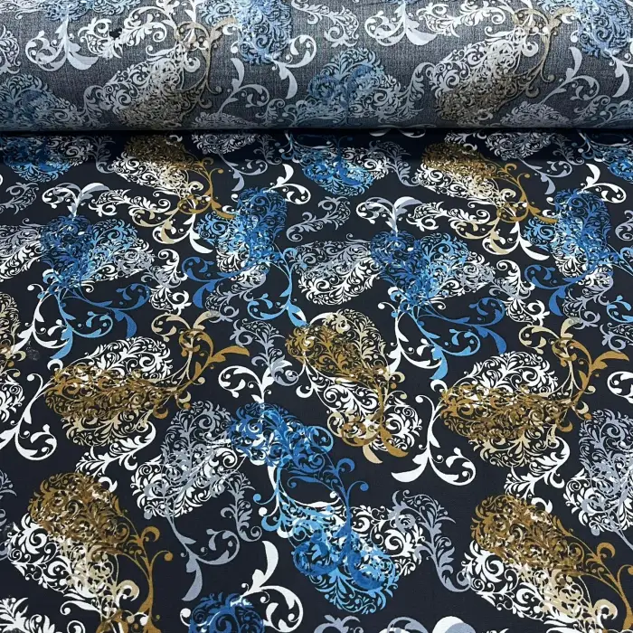 Yeni Sezon Tek En İthal Pamuk Viskon Kumaş (90 cm) (VSK01-75)