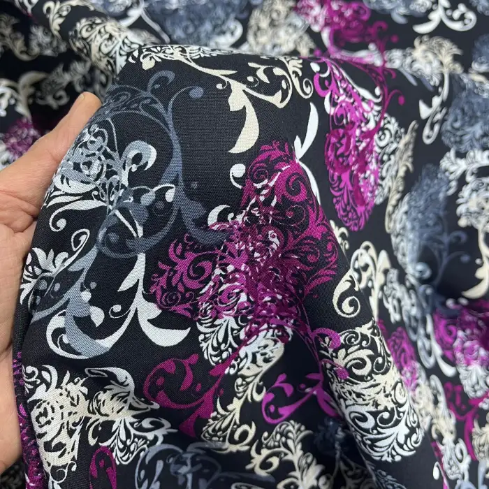 Yeni Sezon Tek En İthal Pamuk Viskon Kumaş (90 cm) (VSK01-77)