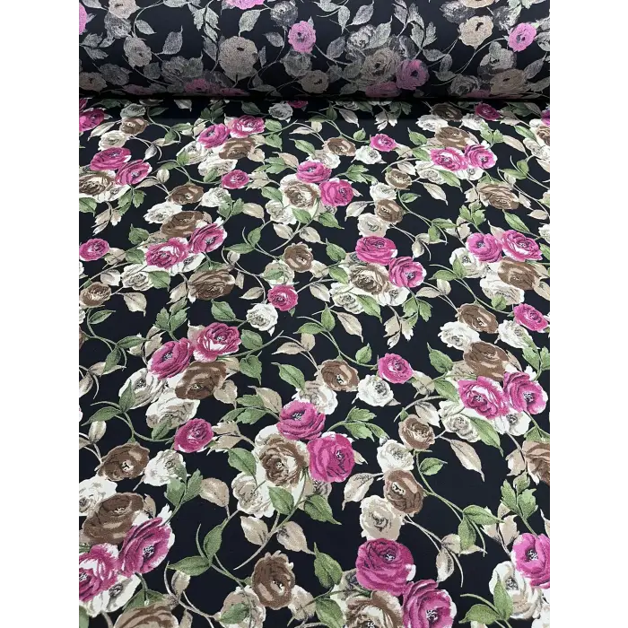 Yeni Sezon Tek En İthal Pamuk Viskon Kumaş (90 cm) (VSK01-81)