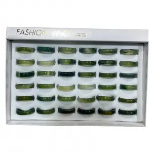 36’lı Bayan Orjinal Akik Yüzük (yzk14)