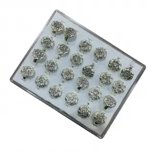 24li Bayan Taşlı Yüzük (yzk03)