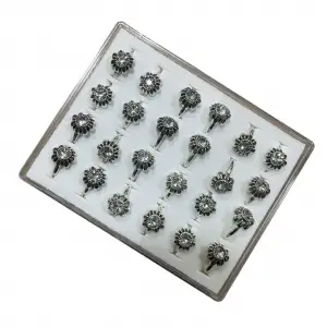 24li Bayan Taşlı Yüzük (yzk05)