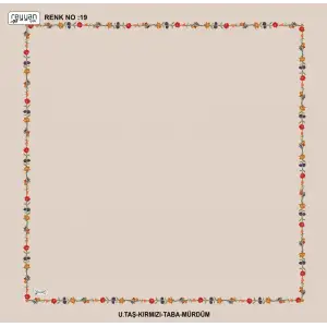 Reyyan 100 cm Oyalık Yazma (ryyn-436-07)