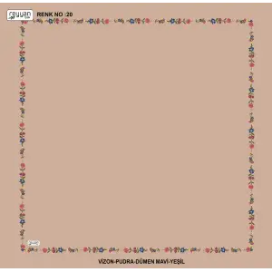 Reyyan 100 cm Oyalık Yazma (ryyn-436-08)