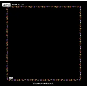 Reyyan 100 cm Oyalık Yazma (ryyn-436-41)