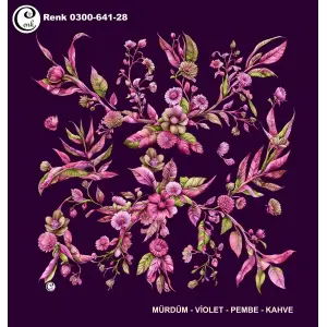 Cenk 100cm Oyalık Yazma (Cnk-641-28)