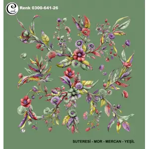 Cenk 100cm Oyalık Yazma (Cnk-641-26)