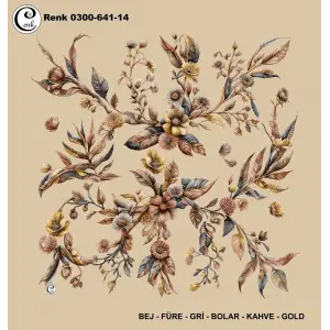 Cenk 100cm Oyalık Yazma (Cnk-641-14)