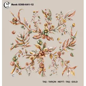 Cenk 100cm Oyalık Yazma (Cnk-641-12)