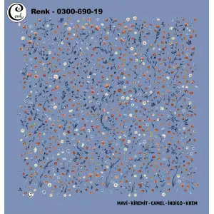 Cenk 100cm Oyalık Yazma (Cnk-690-19)