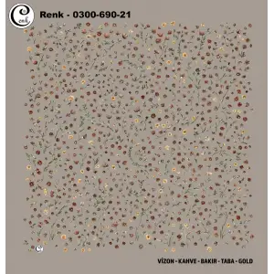 Cenk 100cm Oyalık Yazma (Cnk-690-21)