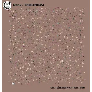 Cenk 100cm Oyalık Yazma (Cnk-690-24)