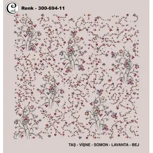 Cenk 100cm Oyalık Yazma (Cnk-694-11)