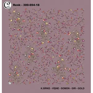 Cenk 100cm Oyalık Yazma (Cnk-694-18)