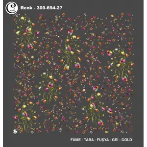 Cenk 100cm Oyalık Yazma (Cnk-694-27)