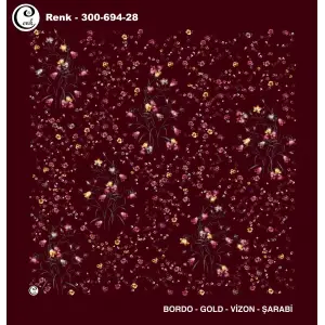 Cenk 100cm Oyalık Yazma (Cnk-694-28)