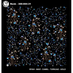 Cenk 100cm Oyalık Yazma (Cnk-694-31)