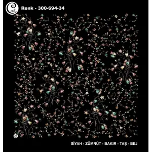 Cenk 100cm Oyalık Yazma (Cnk-694-34)