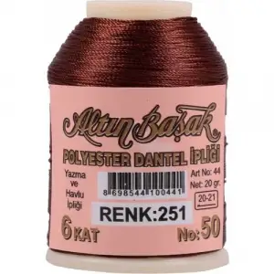 Altınbaşak 20 Gram Oya İpi Renk:251