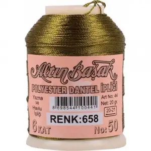 Altınbaşak 20 Gram Oya İpi Renk:658