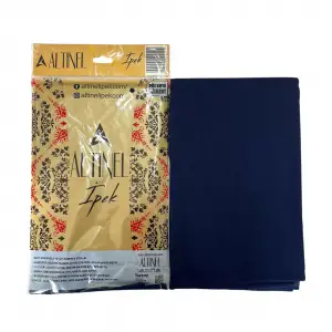 Altınel İpek Lacivert Düz Poşetli Yazma (AE-271-06)