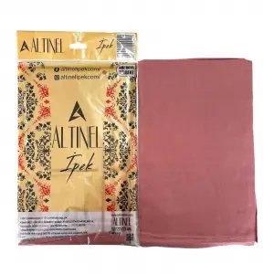 Altınel İpek Sogan Kabugu Düz Poşetli Yazma (AE-271-16)