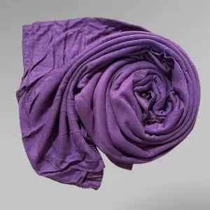 Belinda Exclusıve Penye Şal Açık Patlıcan (8909)