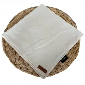 Bonjela Bambu Kraş Eşarp Krem (BKR9918)