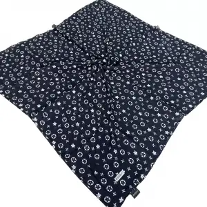 Bonjela Desenli Siyah-Beyaz Mio Cazz Eşarp (SB-99-12)