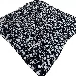 Bonjela Desenli Siyah-Beyaz Mio Cazz Eşarp (SB-99-20)