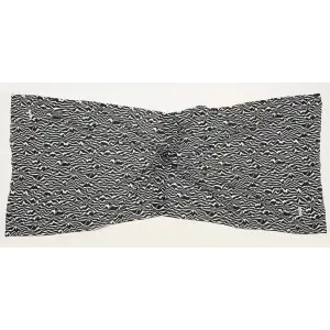 Bonjela Desenli Siyah-Beyaz Mio Cazz ŞAL (MC-98-11)