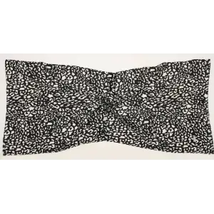 Bonjela Desenli Siyah-Beyaz Mio Cazz ŞAL (MC-98-12)