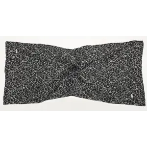 Bonjela Desenli Siyah-Beyaz Mio Cazz ŞAL (MC-98-16)