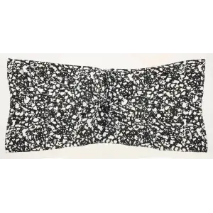 Bonjela Desenli Siyah-Beyaz Mio Cazz ŞAL (MC-98-17)