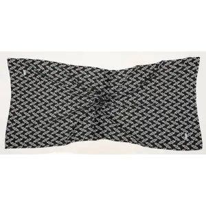 Bonjela Desenli Siyah-Beyaz Mio Cazz ŞAL (MC-98-25)