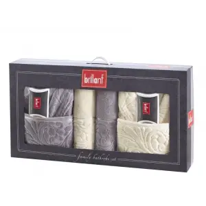 Brillant Aile Bornoz Seti 8 Parça (bornoz08)