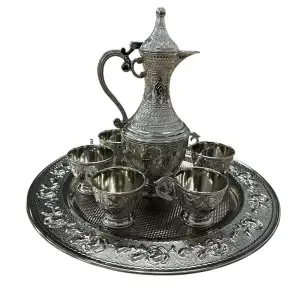 Busem Büyük Boy Gümüş Zemzem Takımı (zm02)