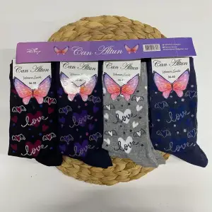 Can altun Kadın Soket Çorap 12li Paket (BC-99-64)