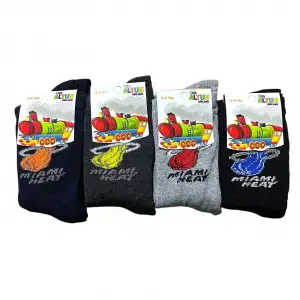 Canaltun Erkek Çocuk Havlu Soket Çorap 12li Paket (Yaş:5-6) (EC-89-02)