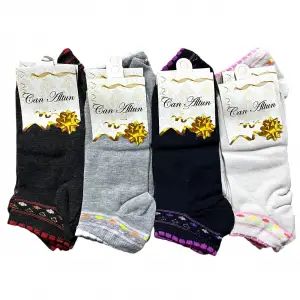 Canaltun Kadın Patik Çorap 12li Paket (BC-95-01)