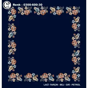 Cenk 100cm Ortası Boş Oyalık Yazma (Cnk-600-30)