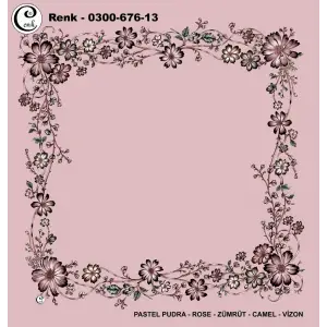 Cenk 100cm Ortası Boş Oyalık Yazma (Cnk-676-13)