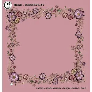 Cenk 100cm Ortası Boş Oyalık Yazma (Cnk-676-17)