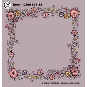 Cenk 100cm Ortası Boş Oyalık Yazma (Cnk-676-18)