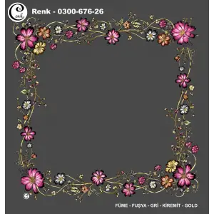 Cenk 100cm Ortası Boş Oyalık Yazma (Cnk-676-26)