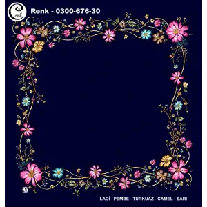 Cenk 100cm Ortası Boş Oyalık Yazma (Cnk-676-30)