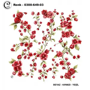 Cenk 100cm Oyalık Yazma (Cnk-649-03)