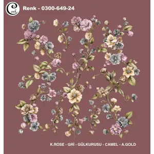 Cenk 100cm Oyalık Yazma (Cnk-649-24)